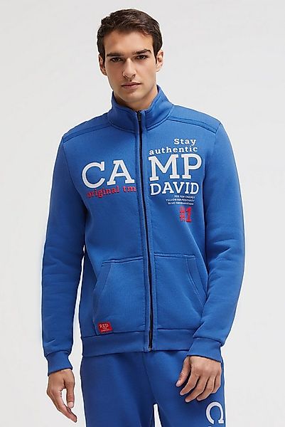CAMP DAVID Sweatjacke mit Stehkragen günstig online kaufen