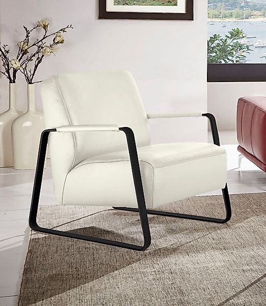 W.SCHILLIG Cocktailsessel quadroo Loungesessel, mit bezogenen günstig online kaufen