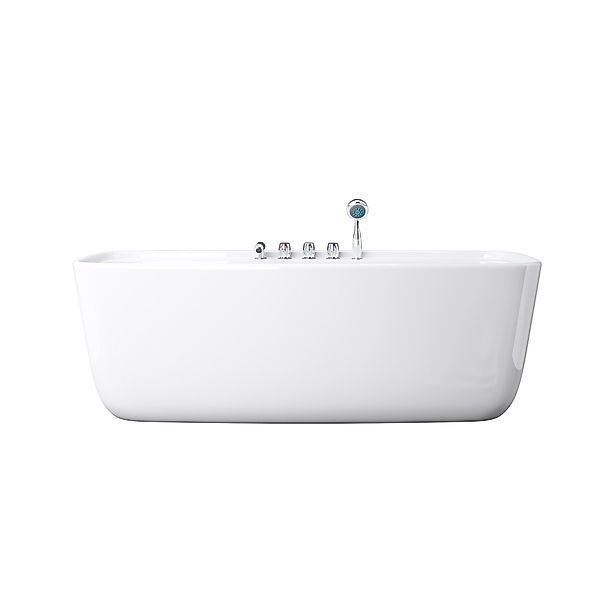 doporro Badewanne Design-Badewanne Freistehend inkl. Ablaufgarnitur günstig online kaufen