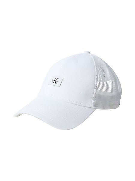 Calvin Klein Jeans Trucker Cap MONOLOGO WOVEN PATCH TRUCKER Netzeinsatz, Gr günstig online kaufen