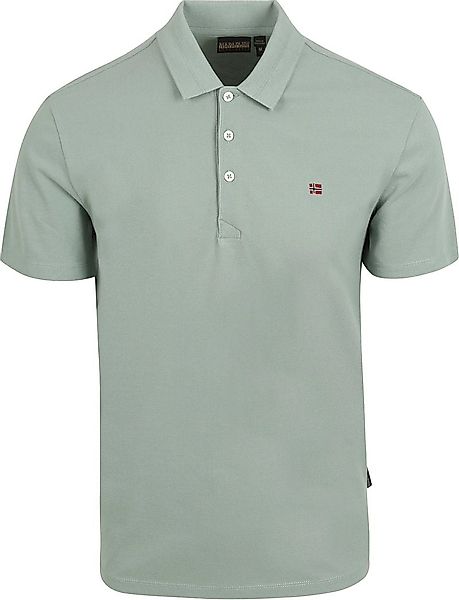 Napapijri Ealis Poloshirt Hellgrün - Größe 3XL günstig online kaufen