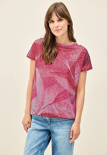 Cecil Print-Shirt, mit Elastikbund günstig online kaufen