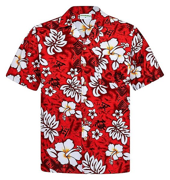 Hawaiihemdshop.de Hawaiihemd Hawaii Hemd Herren Baumwolle Kurzarm Hawaiihem günstig online kaufen