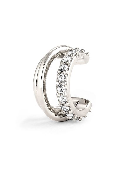 Elli Ohrklemme Earcuff Single Glas Kristalle günstig online kaufen