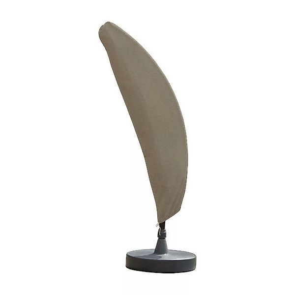 Schutzhülle für Ampelschirme taupe Polypropylen B/L: ca. 75x256 cm günstig online kaufen