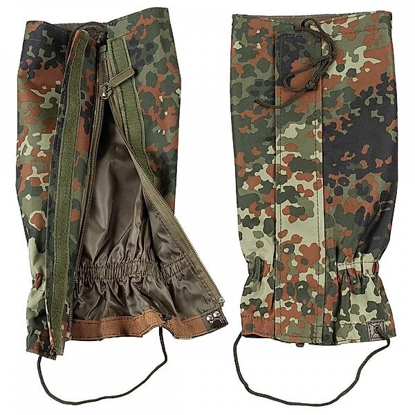 MFH Beinstulpen BW Nässeschutzgamaschen, flecktarn günstig online kaufen
