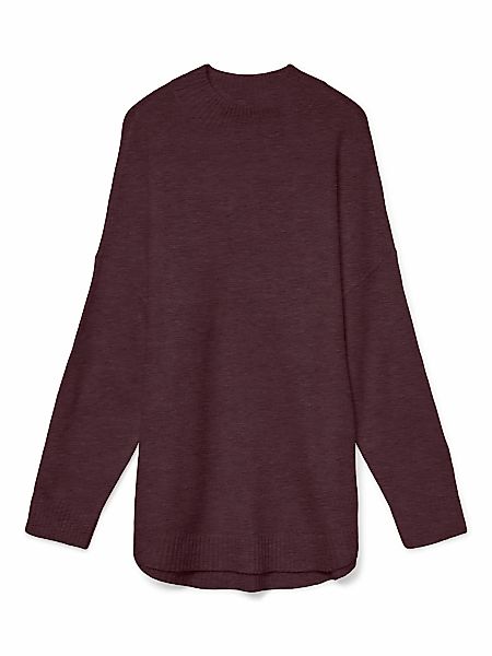 Vero Moda Strickpullover "VMPLAZA LS HIGHNECK LONG PULLOVER GA BOO" günstig online kaufen