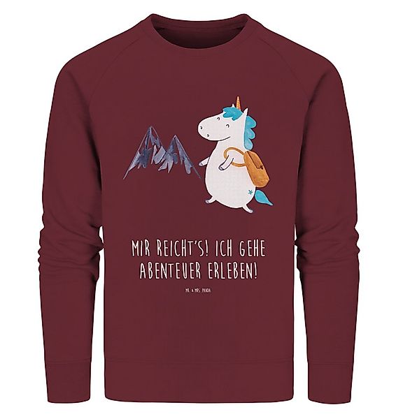 Mr. & Mrs. Panda Longpullover Einhorn Bergsteiger Größe M - Burgundy - Gesc günstig online kaufen