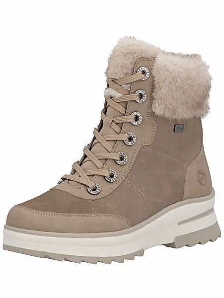 Remonte Schnürstiefelette "Remonte Stiefelette Veloursleder/Textil" günstig online kaufen