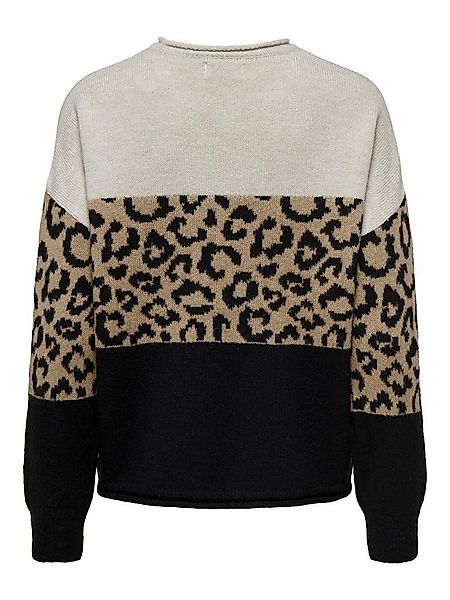 ONLY Strickpullover ONLJADE ANIMAL LS O-NECK NCA KNT günstig online kaufen