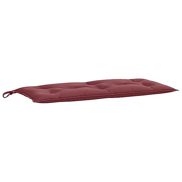 vidaXL Sitzauflage Gartenbank-Auflage Melange Weinrot 100x50x7 günstig online kaufen