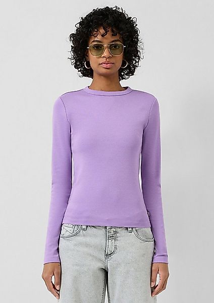 QS Langarmshirt T-Shirt Weiches Longsleeve günstig online kaufen