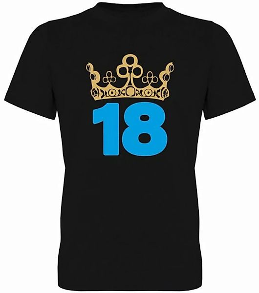 G-graphics T-Shirt 18 – mit Krone Herren T-Shirt, mit trendigem Frontprint, günstig online kaufen