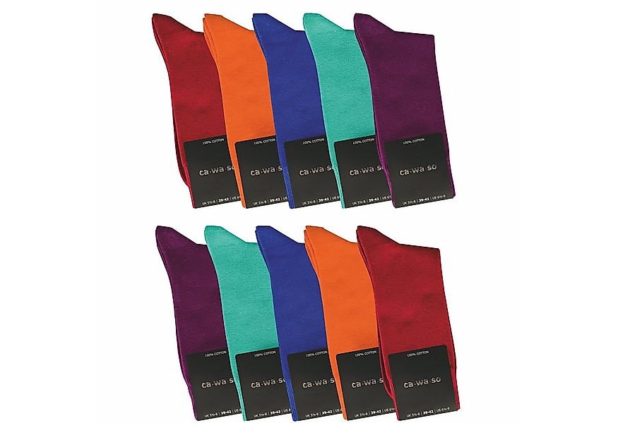 ca·wa·so Businesssocken für Herren aus 100 % Baumwolle - Reine Baumwollsock günstig online kaufen