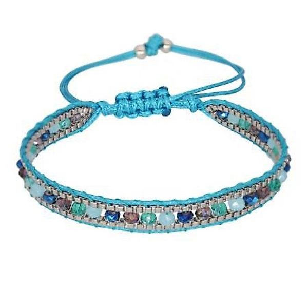 Saraswati Armband Armband "Crystal" Baumwolle geflochten günstig online kaufen