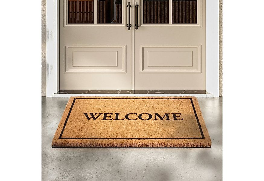 Villeroy & Boch Fußmatte Caroline Welcome, Türmatte, rechteckig, Höhe: 23 m günstig online kaufen