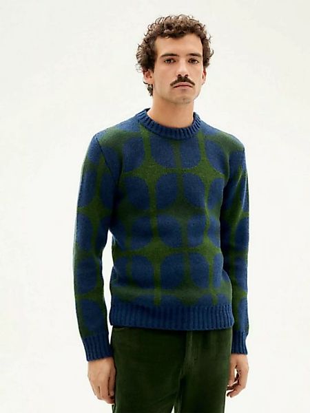 Thinking Mu Rundhalspullover Khem Knitted Sweater günstig online kaufen