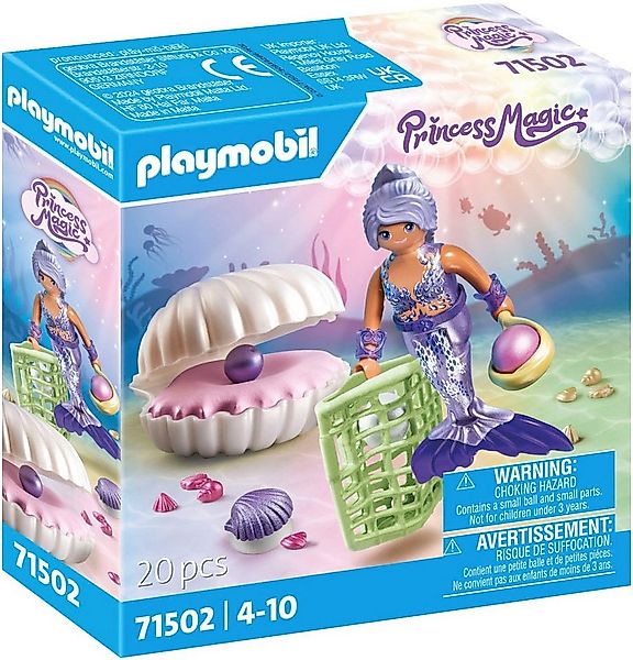 Playmobil® Meerjungfrau mit Perlmuschel (71502), Princess Magic Konstruktio günstig online kaufen