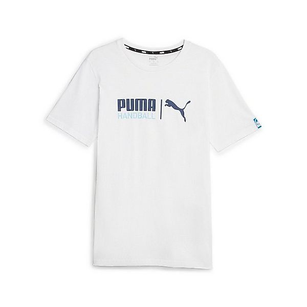 PUMA Kurzarmshirt PUMA Handball Tee PUMA BLACK-RUN PRT günstig online kaufen