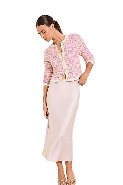 LIPSY Strickjacke Lipsy geknöpfte Strickjacke mit Bouclé-Struktur (1-tlg) günstig online kaufen