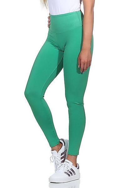 CLEO STYLE Leggings Damen Leggings 9007 S/M Grün 9001 günstig online kaufen