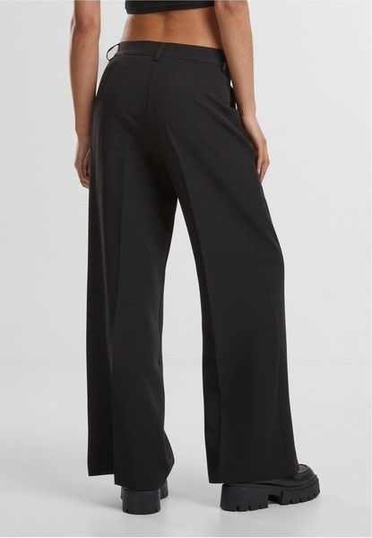 URBAN CLASSICS Stoffhose Ladies Wide Leg günstig online kaufen
