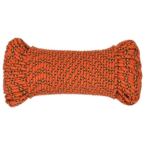 vidaXL Bootsseil Orange 3 mm 25 günstig online kaufen