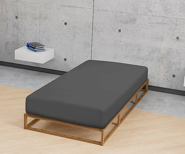 Biberna Spannbettlaken "Thea" aus Baumwolle, für Matratzen bis 25 cm Höhe, günstig online kaufen