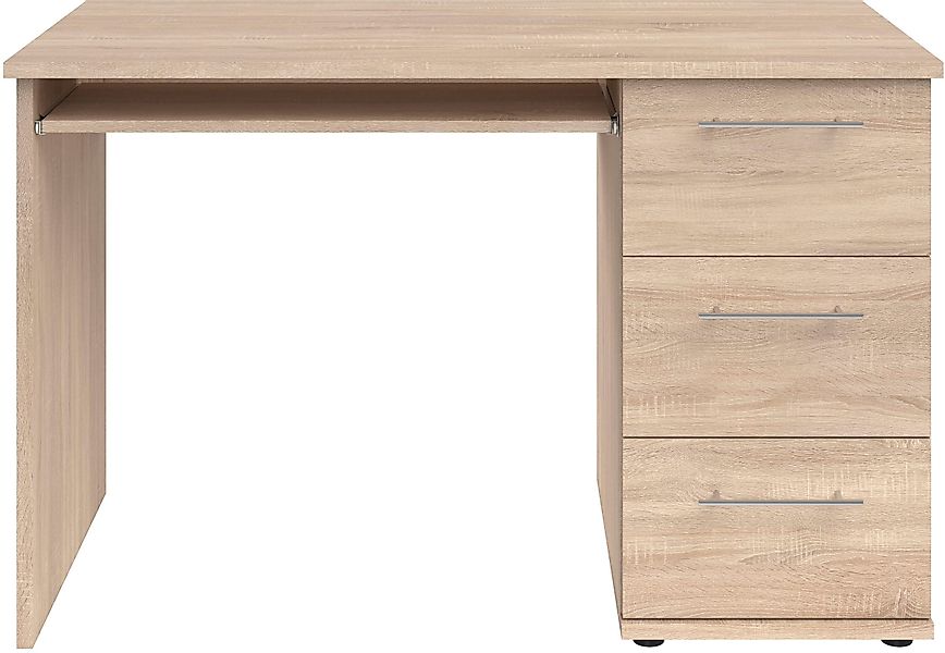 VOGL Möbelfabrik Schreibtisch "Tobi, optional mit Tastaturauszug,", mit 3 S günstig online kaufen