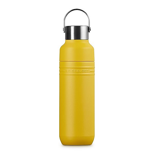 Le Creuset Trinkflasche On The Go Edelstahl Isolierflasche Nectar Gelb 1000 günstig online kaufen