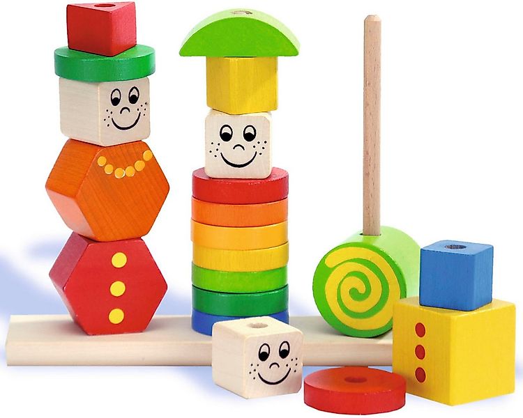 Eichhorn Steckpuzzle Figuren-Steckpuzzle, 21 Puzzleteile, Made in Germany günstig online kaufen