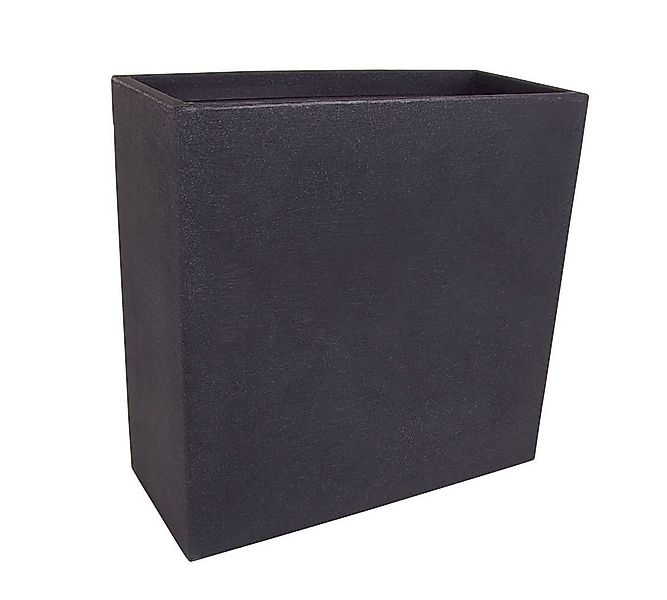 Spetebo Blumenkasten XXL Kunststoff Pflanzkasten eckig günstig online kaufen