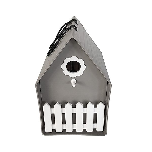 HTI-Living Vogelhaus Vogelhaus Nessa Grau, Nistkasten günstig online kaufen