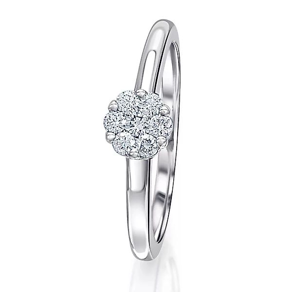 ONE ELEMENT Diamantring "0,25 ct Diamant Brillant Invisible Ring aus 585 We günstig online kaufen