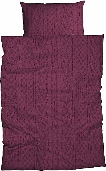 CASATEX Bettwäsche "Eger" 2 Stk. kuschelig und flauschig, optisch wie ein g günstig online kaufen
