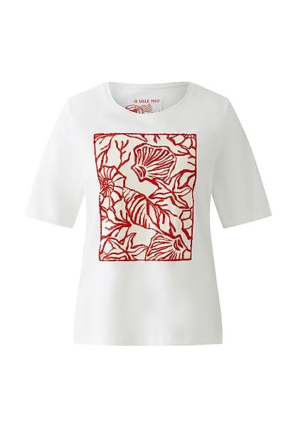 Oui T-Shirt T-Shirt 100% Biobaumwolle günstig online kaufen