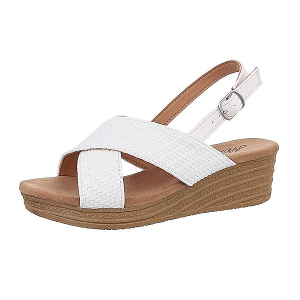 Ital-Design Damen Freizeit Plateausandaletten (86527359) Keilabsatz/Wedge günstig online kaufen