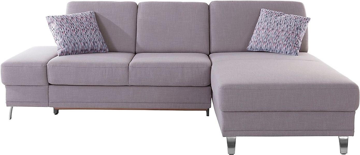 sit&more Ecksofa »Clio L-Form«, wahlweise mit Bettfunktion oder Vorziehsitz günstig online kaufen