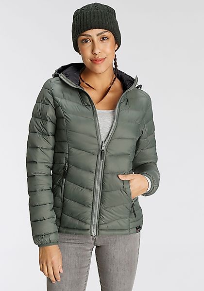 Polarino Steppjacke, mit Kapuze, Übergangsjacke für kühle Tage, aus leichte günstig online kaufen