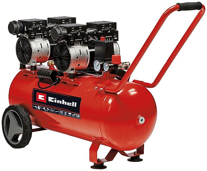 Einhell Kompressor TE-AC 50 Silent, 1500 W, max. 8 bar, 50 l günstig online kaufen