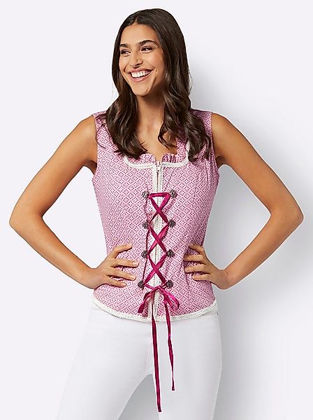 Sieh an! Jerseyweste Trachtenbluse . günstig online kaufen