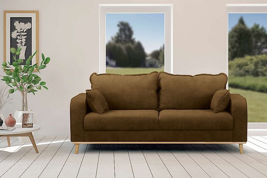 99rooms 2-Sitzer Preston, Sofa, 2-Sitzer Sofa, mit Rundumbezug, 2 Zier- und günstig online kaufen