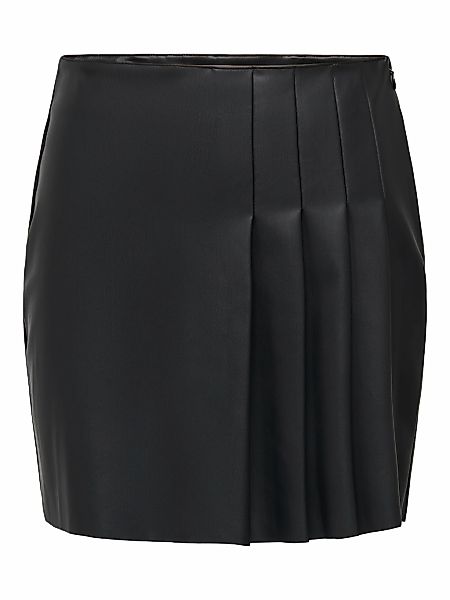 ONLY Lederimitatrock "ONLARTZY LIFE HW FAUX LEA PLE SKIRT PNT" günstig online kaufen