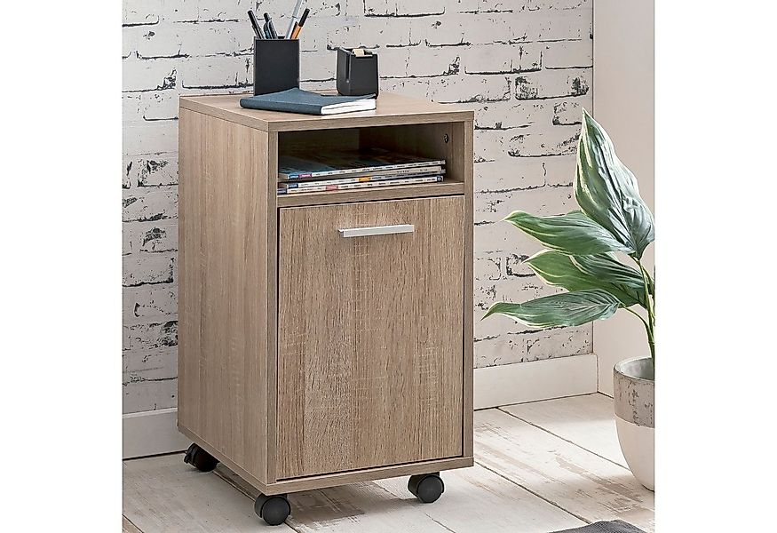 FINEBUY Rollcontainer SV51848 Schreibtischcontainer 33x60x38 Bürocontainer günstig online kaufen