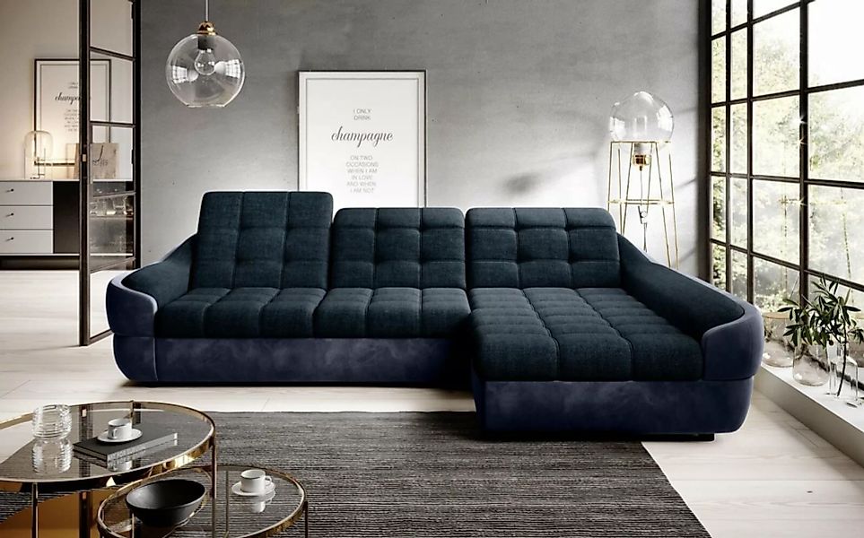 JVmoebel Ecksofa, L Form Sofa Couch Polster Wohnlandschaft Leder Eck Sofas günstig online kaufen