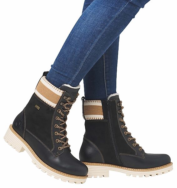 Remonte Elisabeth Hurley-Collection Winterboots, Schnürboots, Schnürstiefel günstig online kaufen