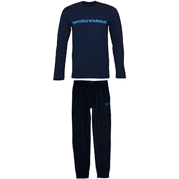 Emporio Armani  Pyjamas/ Nachthemden Schlafanzug Pyjama aus Bio-Baumwolle u günstig online kaufen