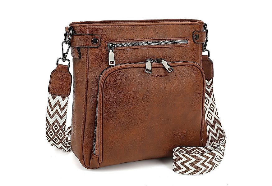 TAN.TOMI Schultertasche Handtasche damen mittelgroß Umhängetaschen crossbod günstig online kaufen