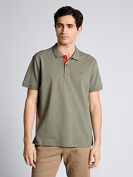 TOM TAILOR Poloshirt Poloshirts Piqué Poloshirt mit Logo-Stickerei günstig online kaufen