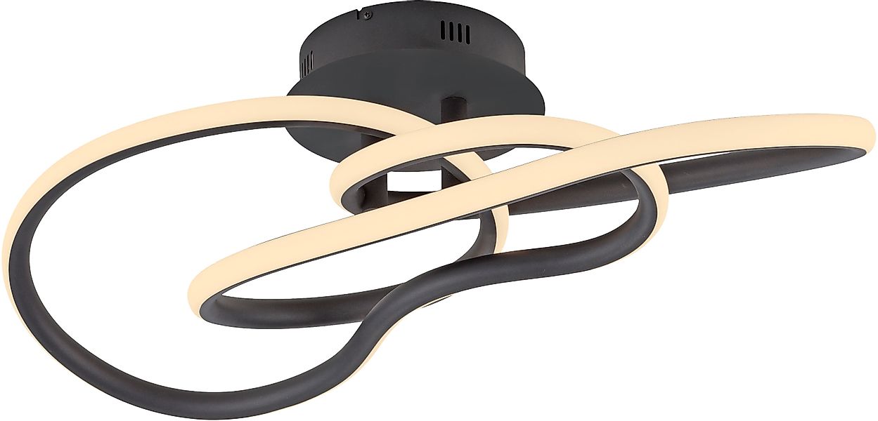 Paul Neuhaus LED Deckenleuchte »TWIST« LED-Board 1 Stk. Warmweiß Stufenlos günstig online kaufen